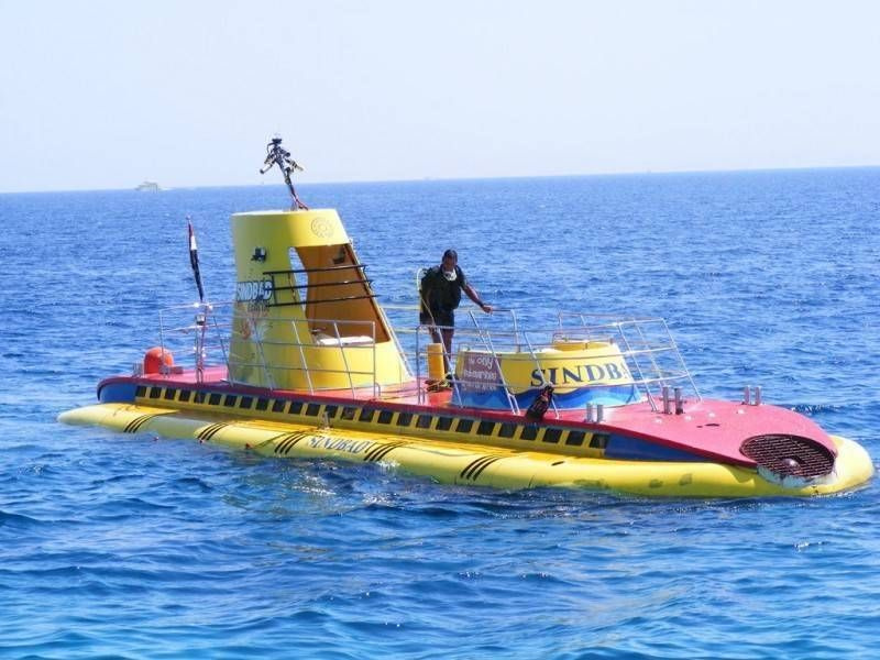 Ponorka Sindbad z Hurghady — výlet z Hurghada