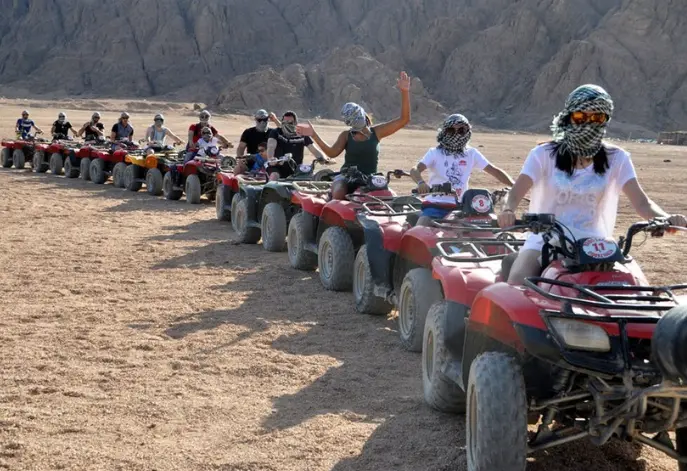 Quad Safari ze Safagy — výlet z Safaga