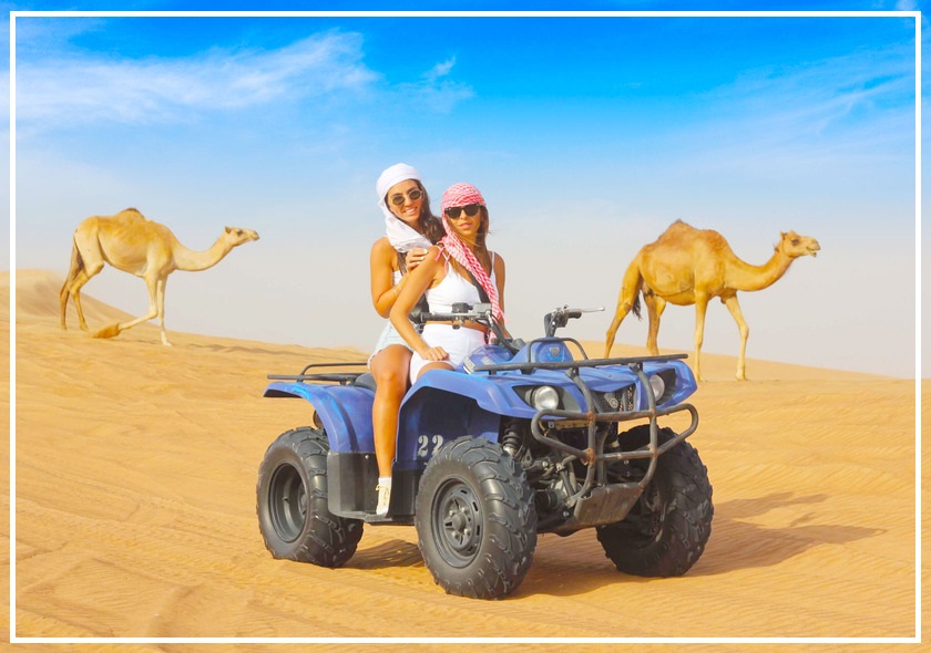 Quad Safari – čtyřkolky – jízda pouští