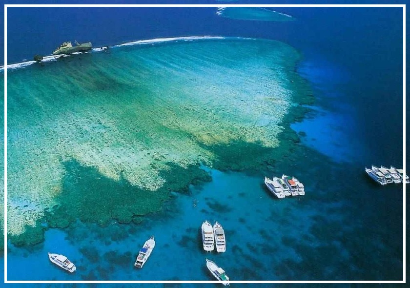 Ostrov Tiran — výlet z Sharm El Sheikh