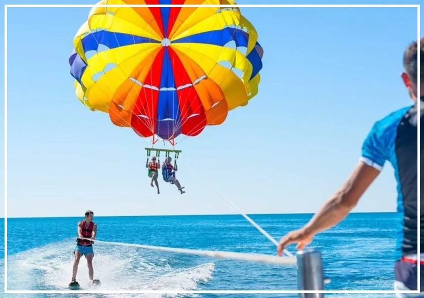 Parasailing ze Soma Bay — výlet z Soma Bay