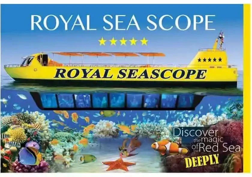 Sea Scope ze Sahl Hasheesh — výlet z Sahl Hasheesh